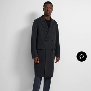 Theory Suffolk Coat in Double-Face Wool-Cashmere